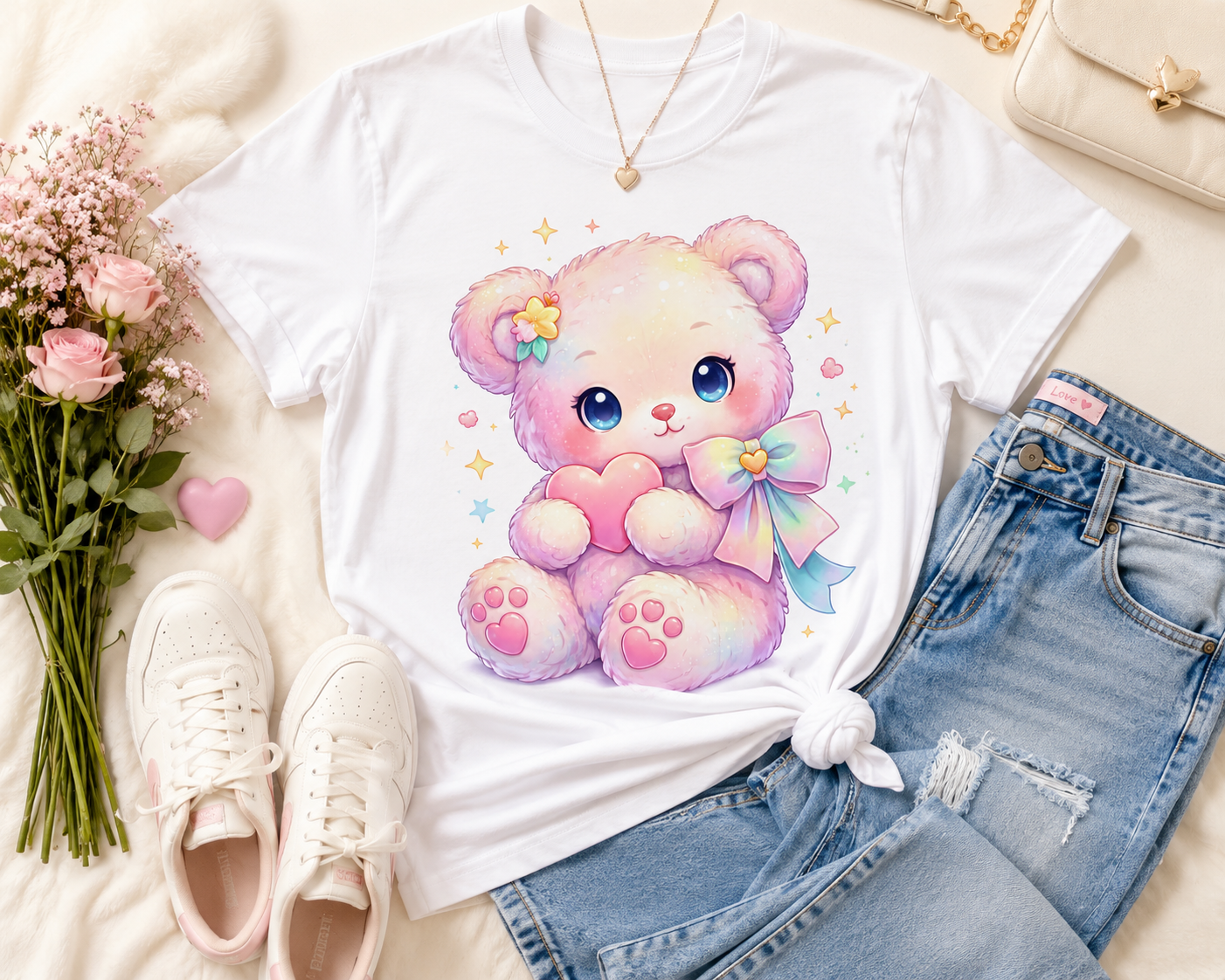 Adorable Teddy Bear Tee